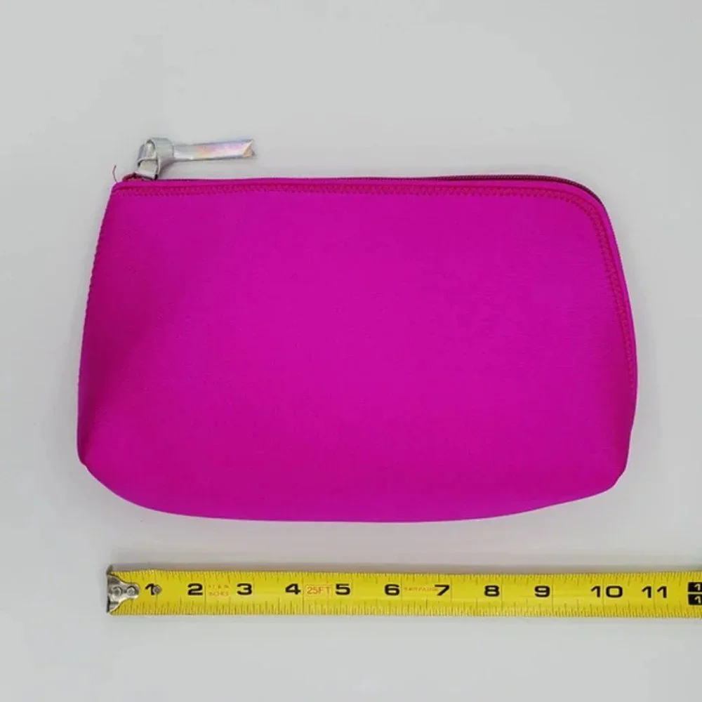 Bergdorf Goodman Makeup Cosmetic bag Hot Pink